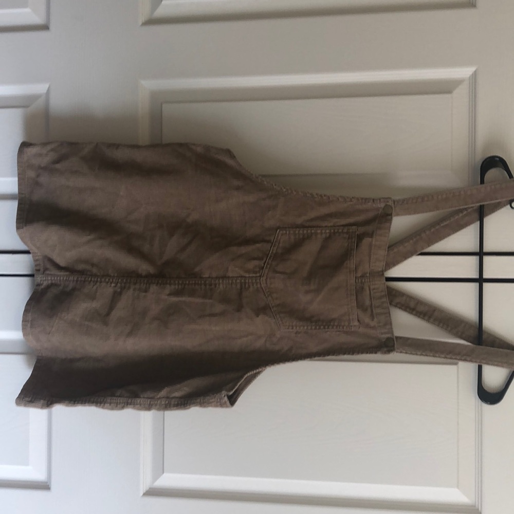 Corduroy Overall Skirt